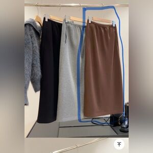 Brand NEW！Chocolate Color Women's long Skirt